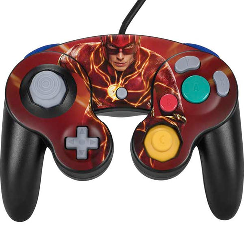 DC Comics The Flash Movie: The Fastest Man Alive Nintendo GameCube Controller Skin