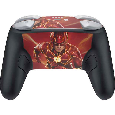 DC Comics The Flash Movie: The Fastest Man Alive Nintendo Switch 2 (2025) Pro Controller Skin