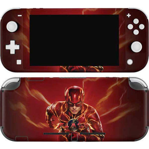 DC Comics The Flash Movie: The Fastest Man Alive Nintendo Switch Lite Skin