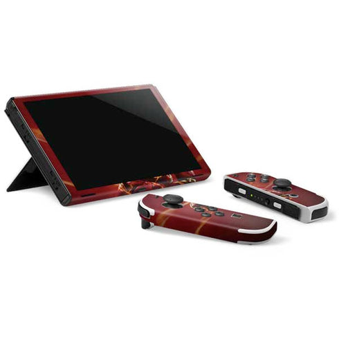 DC Comics The Flash Movie: The Fastest Man Alive Nintendo Switch OLED (2021) Skin