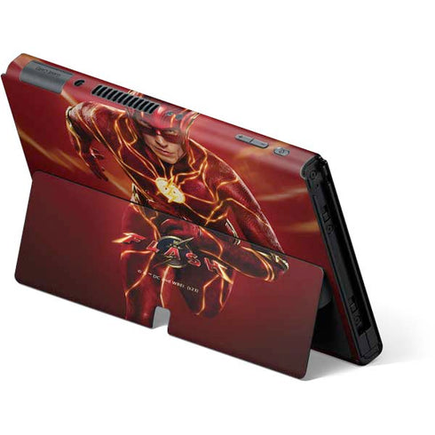 DC Comics The Flash Movie: The Fastest Man Alive Nintendo Switch OLED (2021) Skin