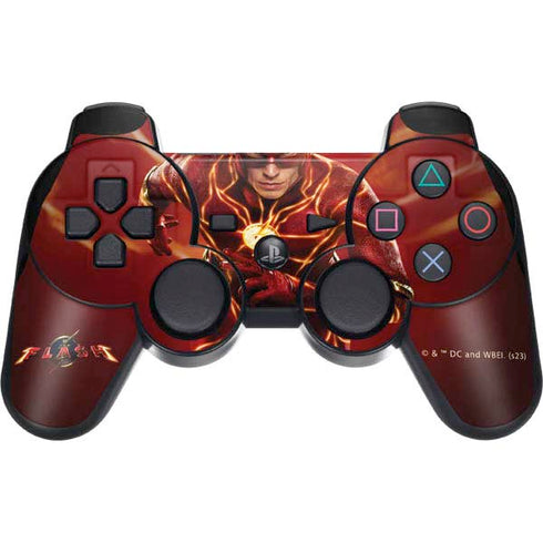 DC Comics The Flash Movie: The Fastest Man Alive PS3 Dual Shock wireless controller Skin
