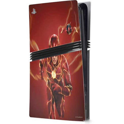 DC Comics The Flash Movie: The Fastest Man Alive PS5 Pro Console Skin