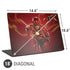 DC Comics The Flash Movie: The Fastest Man Alive Universal Laptop 18in (14.6 x 10.6in) Skin