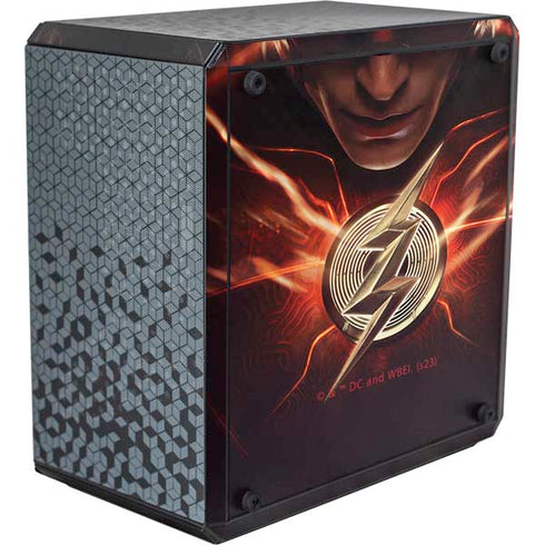DC Comics The Flash Movie: The Flash Poster Cooler Master MasterBox Q300L Mini Tower Skin