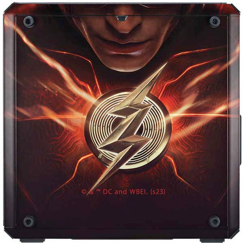 DC Comics The Flash Movie: The Flash Poster Cooler Master MasterBox Q300L Mini Tower Skin