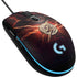 DC Comics The Flash Movie: The Flash Poster G203 Prodigy RGB Wired Gaming Mouse Skin