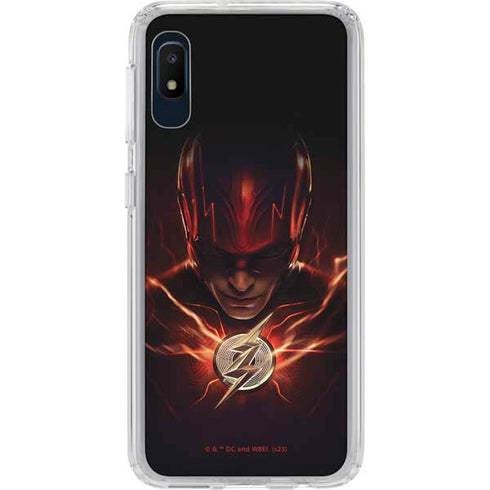 DC Comics The Flash Movie: The Flash Poster Galaxy A10e Clear Case