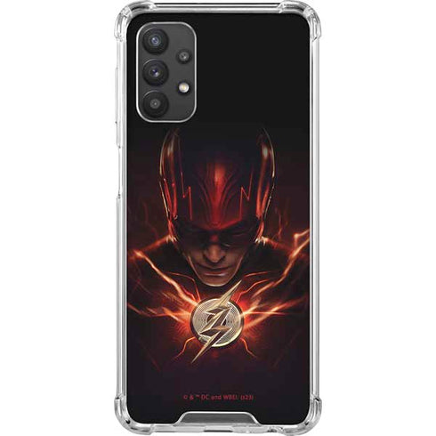 DC Comics The Flash Movie: The Flash Poster Galaxy A32 5G Clear Case