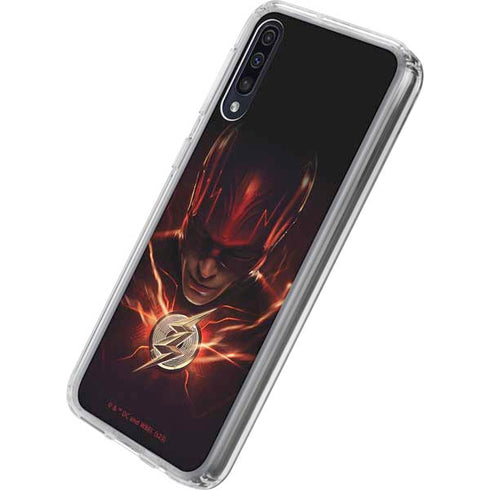 DC Comics The Flash Movie: The Flash Poster Galaxy A50 Clear Case