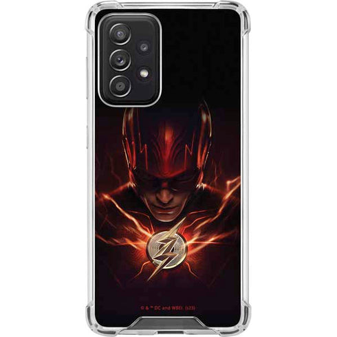 DC Comics The Flash Movie: The Flash Poster Galaxy A52 5G Clear Case