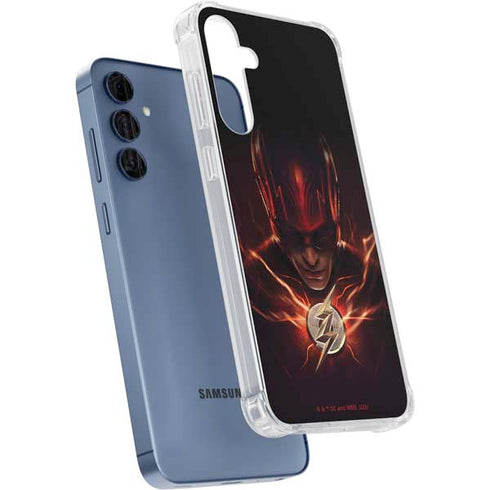 DC Comics The Flash Movie: The Flash Poster Galaxy A55 5G Clear Case