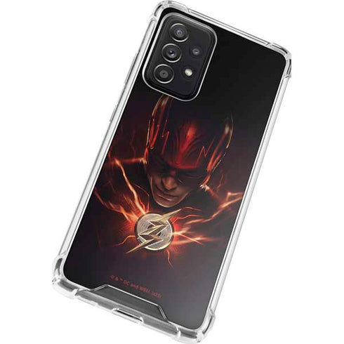 DC Comics The Flash Movie: The Flash Poster Galaxy A72 5G Clear Case
