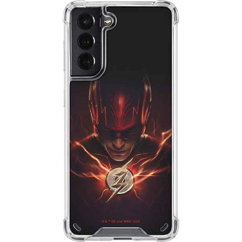 DC Comics The Flash Movie: The Flash Poster Galaxy S21 5G Clear Case
