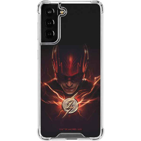 DC Comics The Flash Movie: The Flash Poster Galaxy S22 Plus Clear Case