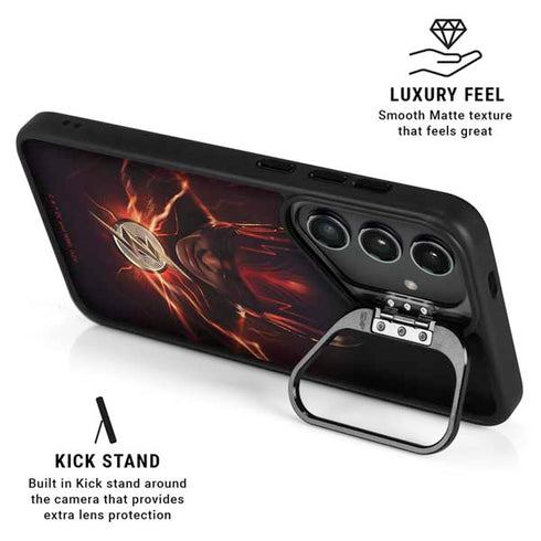 DC Comics The Flash Movie: The Flash Poster Galaxy S24 Plus Kickstand Case