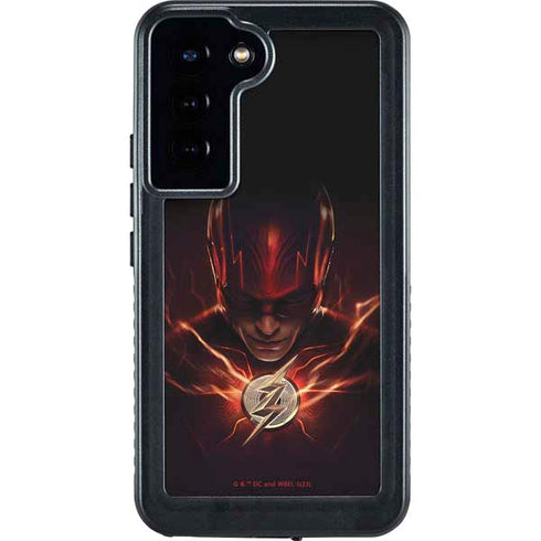 DC Comics The Flash Movie: The Flash Poster Galaxy S24 Plus Waterproof Case