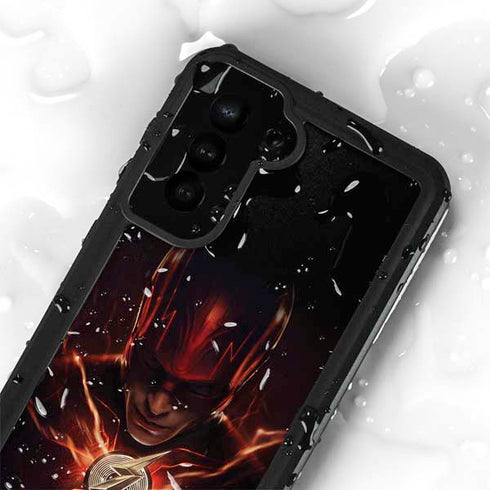 DC Comics The Flash Movie: The Flash Poster Galaxy S24 Plus Waterproof Case