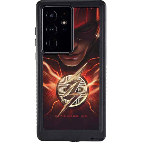 DC Comics The Flash Movie: The Flash Poster Galaxy S24 Ultra Waterproof Case