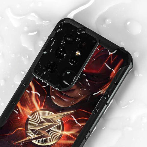 DC Comics The Flash Movie: The Flash Poster Galaxy S24 Ultra Waterproof Case