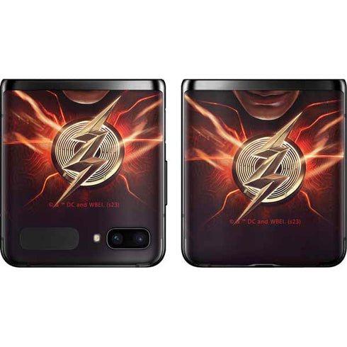 DC Comics The Flash Movie: The Flash Poster Galaxy Z Flip Skin
