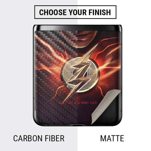 DC Comics The Flash Movie: The Flash Poster Galaxy Z Flip Skin