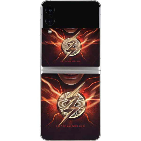 DC Comics The Flash Movie: The Flash Poster Galaxy Z Flip4 5G Skin