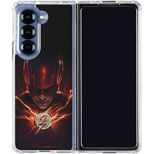 DC Comics The Flash Movie: The Flash Poster Galaxy Z Fold6 Clear Case