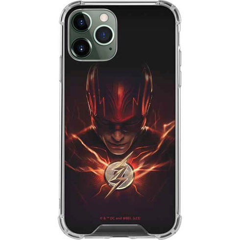 DC Comics The Flash Movie: The Flash Poster iPhone 12 Pro Clear Case