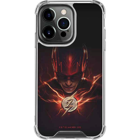 DC Comics The Flash Movie: The Flash Poster iPhone 14 Pro Clear Case