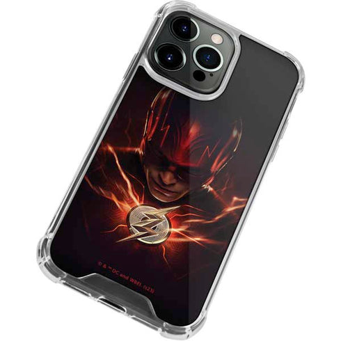 DC Comics The Flash Movie: The Flash Poster iPhone 14 Pro Clear Case