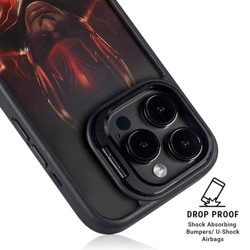 DC Comics The Flash Movie: The Flash Poster iPhone 14 Pro Kickstand Case