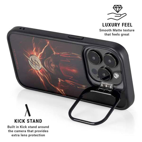 DC Comics The Flash Movie: The Flash Poster iPhone 14 Pro Max Kickstand Case