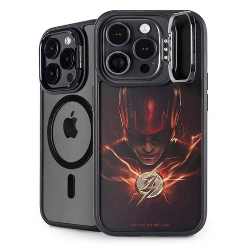 DC Comics The Flash Movie: The Flash Poster iPhone 15 Pro Kickstand Case