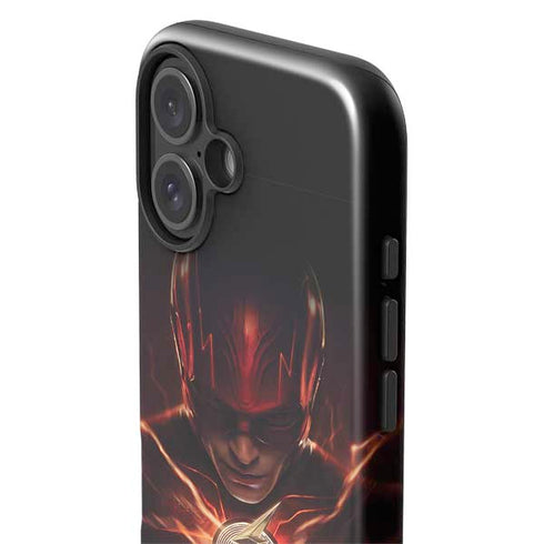 DC Comics The Flash Movie: The Flash Poster iPhone 16 Impact Case