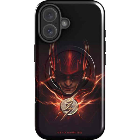 DC Comics The Flash Movie: The Flash Poster iPhone 16 Magsafe Impact Case
