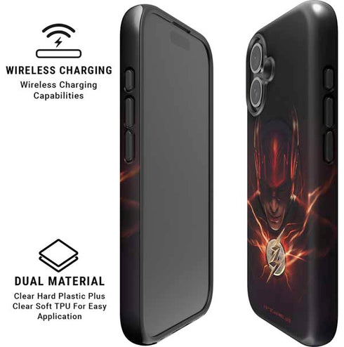 DC Comics The Flash Movie: The Flash Poster iPhone 16 Magsafe Impact Case