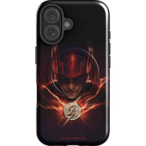 DC Comics The Flash Movie: The Flash Poster iPhone 16 Plus Magsafe Impact Case