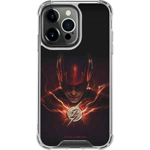 DC Comics The Flash Movie: The Flash Poster iPhone 16 Pro Clear Case