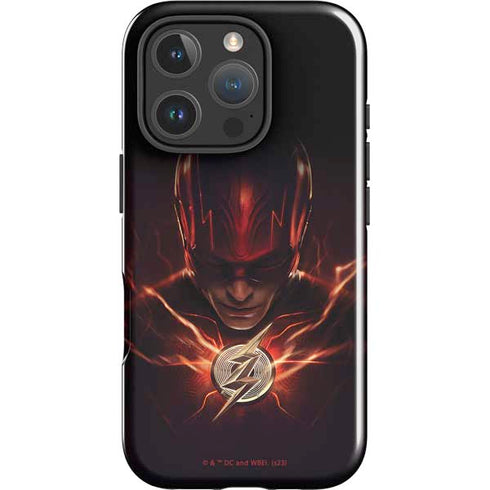 DC Comics The Flash Movie: The Flash Poster iPhone 16 Pro Impact Case