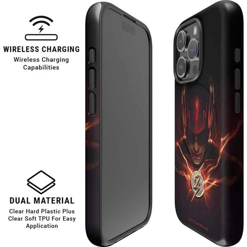 DC Comics The Flash Movie: The Flash Poster iPhone 16 Pro Magsafe Impact Case