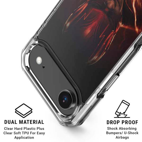 DC Comics The Flash Movie: The Flash Poster iPhone 17 Air Clear Case