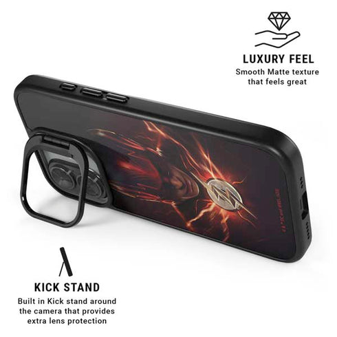 DC Comics The Flash Movie: The Flash Poster iPhone 17 Kickstand Case
