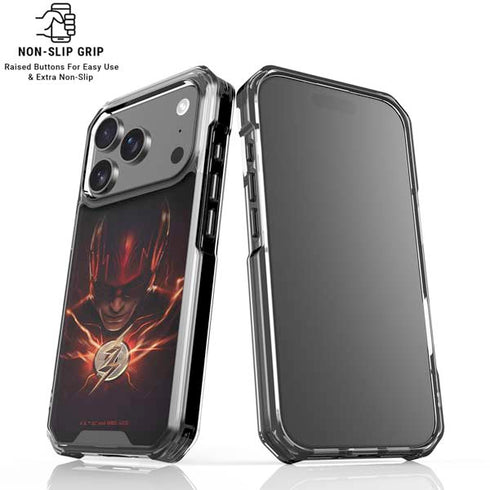 DC Comics The Flash Movie: The Flash Poster iPhone 18 Pro Clear Case