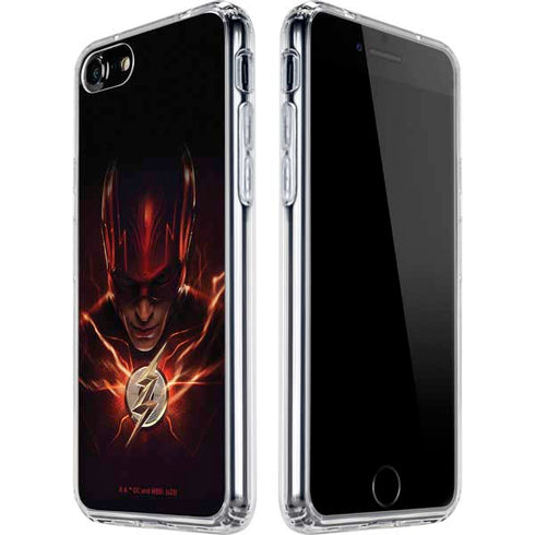 DC Comics The Flash Movie: The Flash Poster iPhone SE (2nd & 3rd Gen) Clear Case