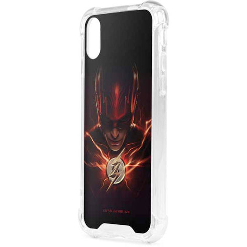 DC Comics The Flash Movie: The Flash Poster iPhone XS Clear Case