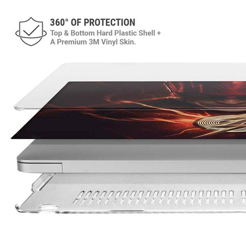 DC Comics The Flash Movie: The Flash Poster MacBook Pro 13in (2020) Case plus Skin