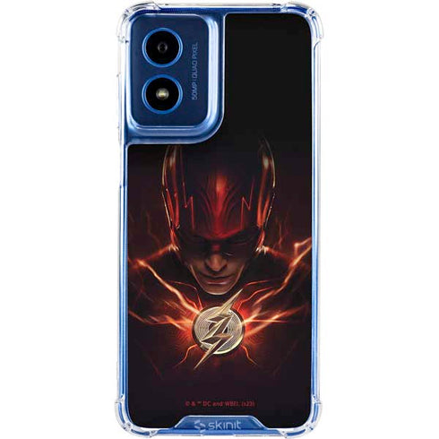DC Comics The Flash Movie: The Flash Poster Moto G 5G (2024) Clear Case