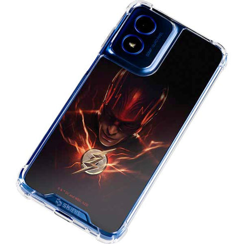 DC Comics The Flash Movie: The Flash Poster Moto G 5G (2024) Clear Case