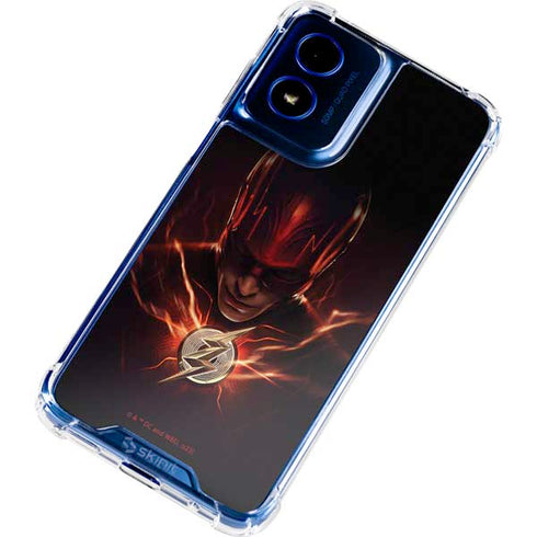 DC Comics The Flash Movie: The Flash Poster Moto G Play 4G (2024) Clear Case